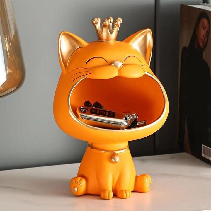 Lykke Katt Statue | Sjarmerende Hjemmedekor &amp; Kontor