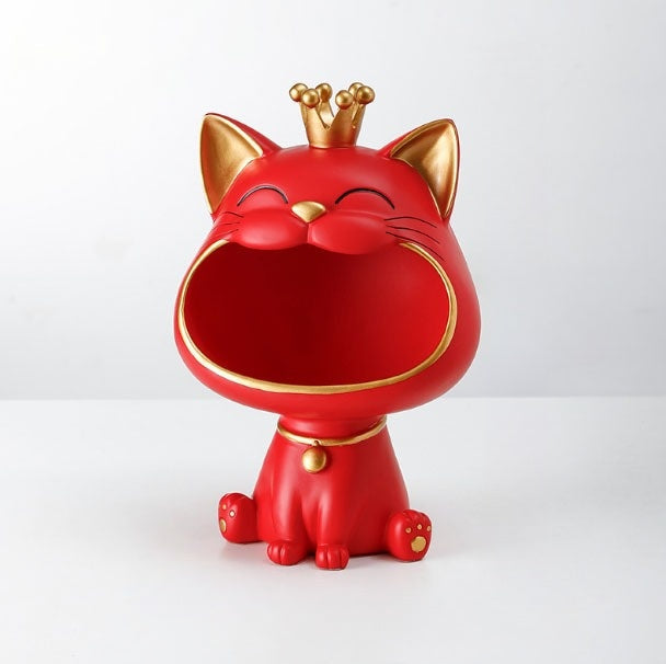 Lykke Katt Statue | Sjarmerende Hjemmedekor &amp; Kontor