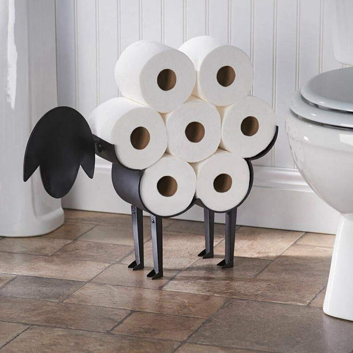 Sjarmerende Toalettpapirholder Sau for Organisering av Badet