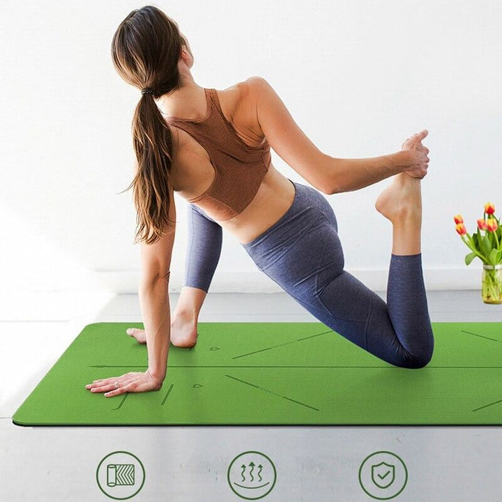 Premium Sklisikker Yogamatte for Kvinner og Menn