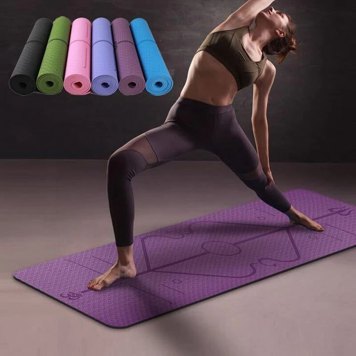 Premium Sklisikker Yogamatte for Kvinner og Menn