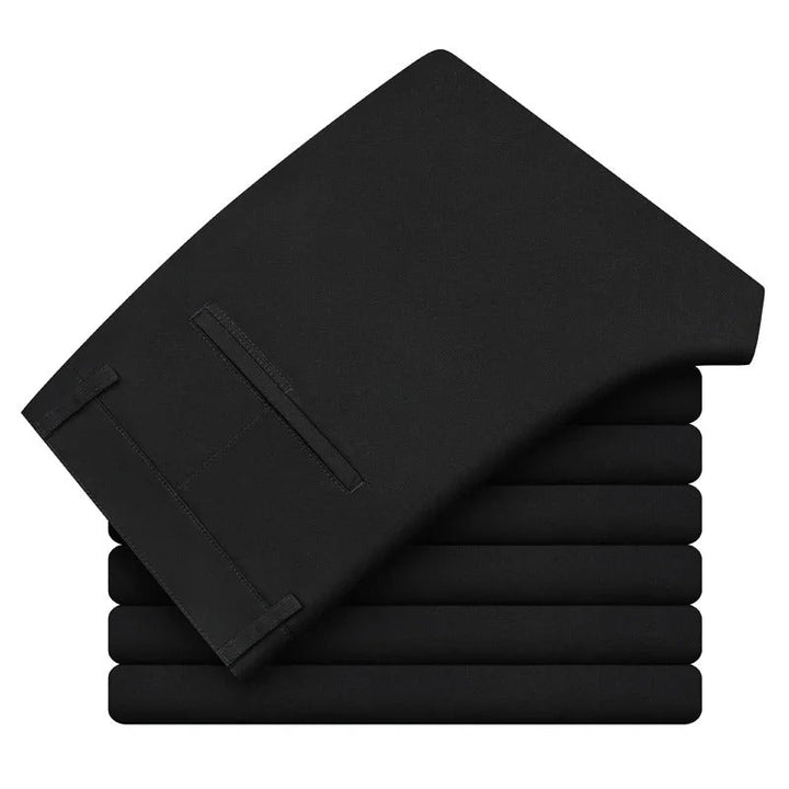 Slim Fit Bukser for Menn med Elastisk Midje