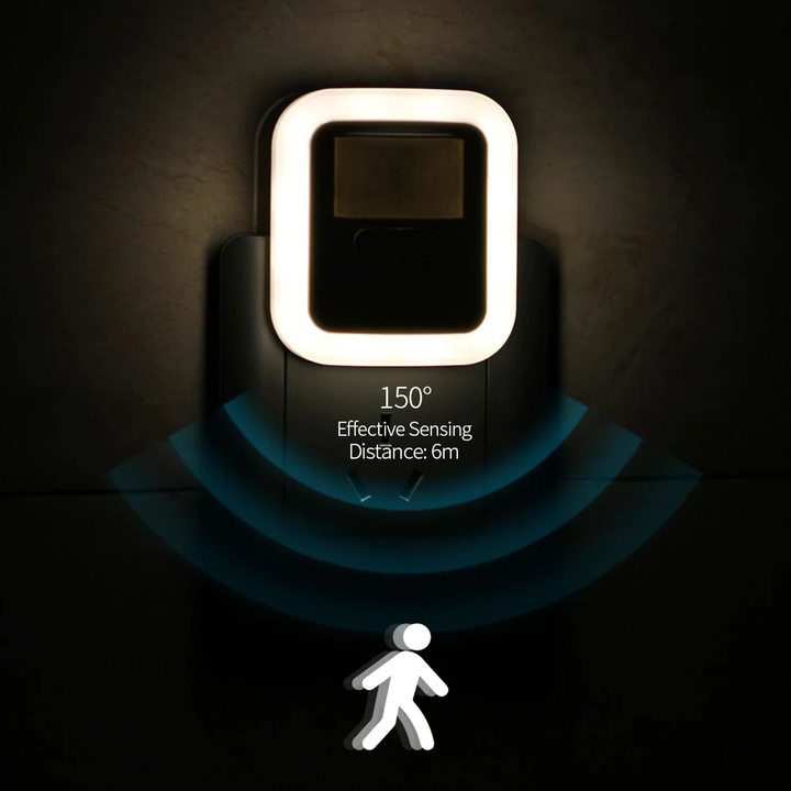 Smart LED Nattlys – Automatisk Bevegelsesdeteksjon for Hjemmet