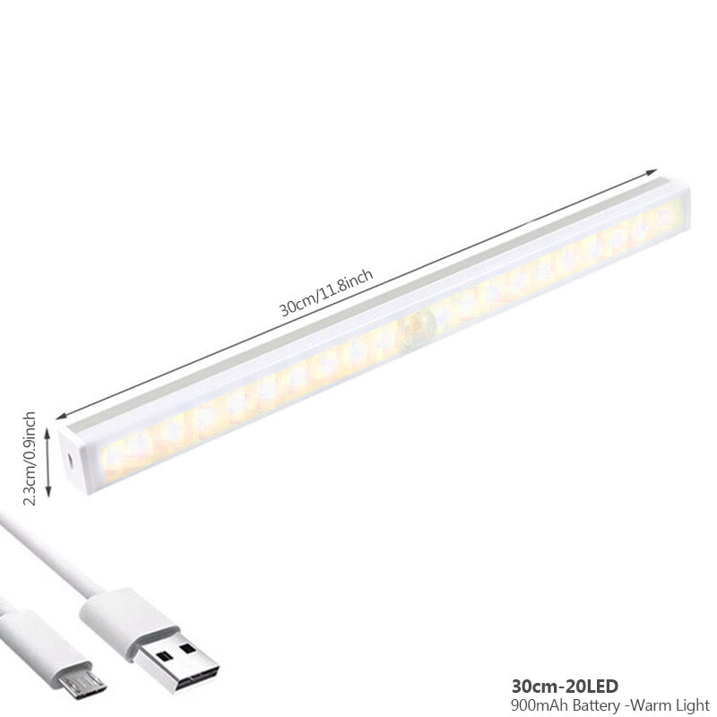 Smart Oppladbar Bevegelsessensor Lampe for Enklere Hverdag
