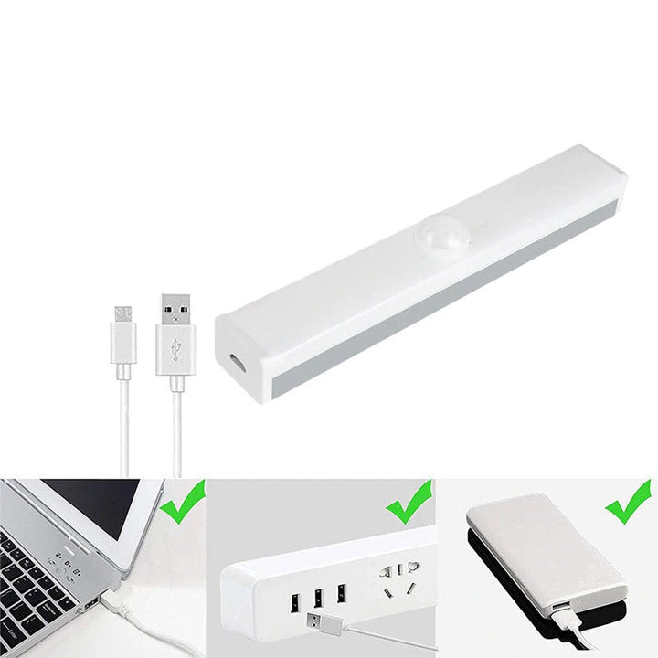 Smart Oppladbar Bevegelsessensor Lampe for Enklere Hverdag