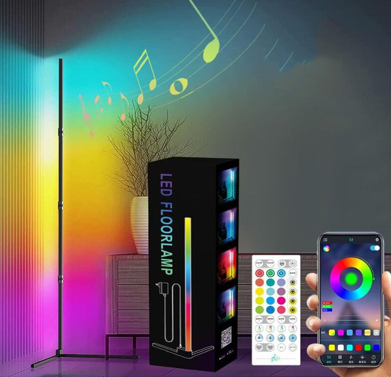 Smart RGB LED-lampe for Stemningsfull Belysning