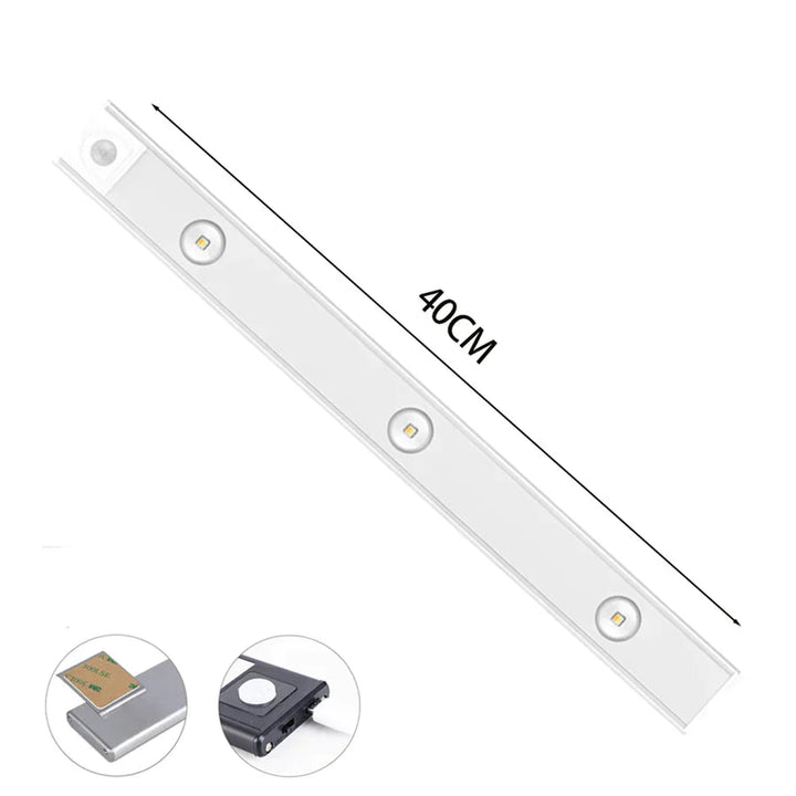 Smart Trådløs LED Lampe med Bevegelsessensor for Hjemmet
