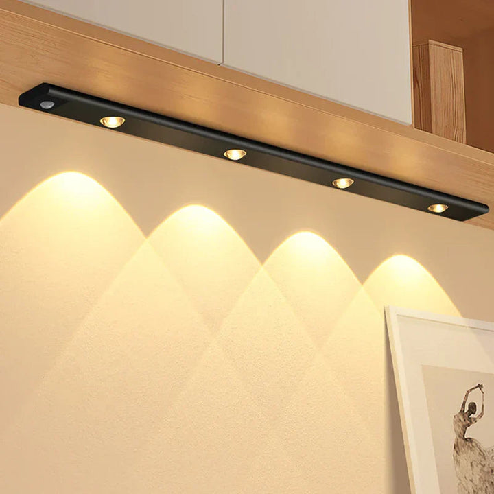 Smart Trådløs LED Lampe med Bevegelsessensor for Hjemmet