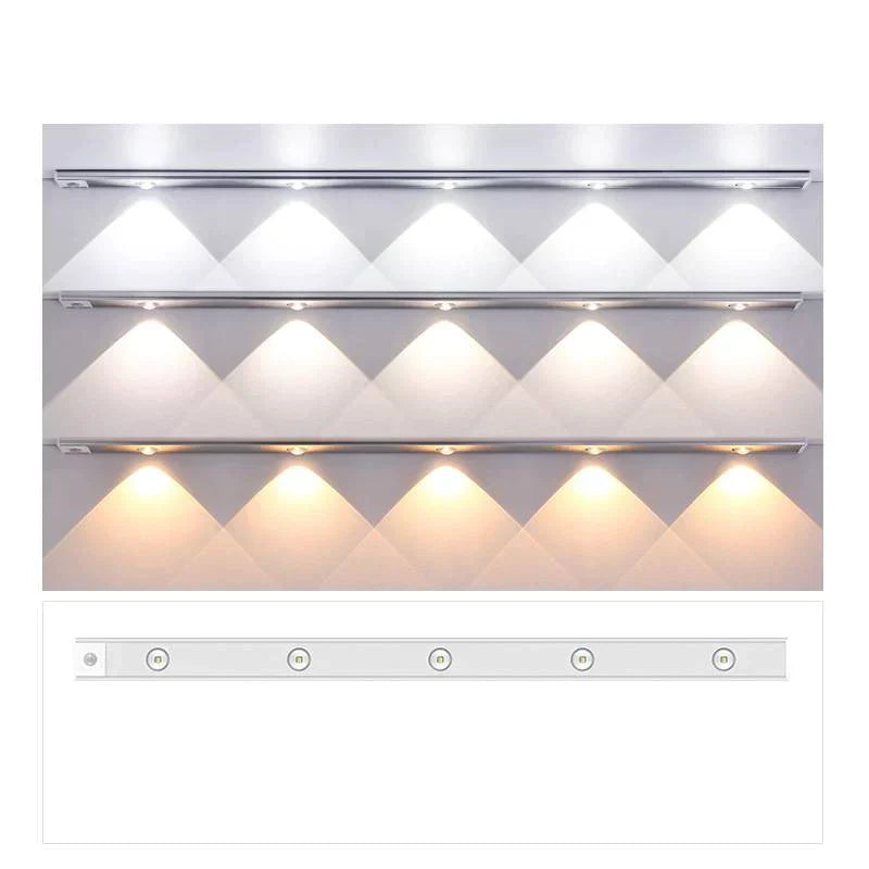 Smart Trådløs LED Lampe med Bevegelsessensor for Hjemmet