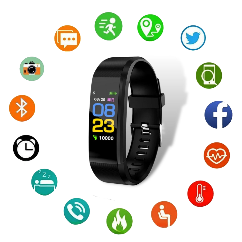 Smartwatch til Ældre med Klart Display og Enkel Betjening