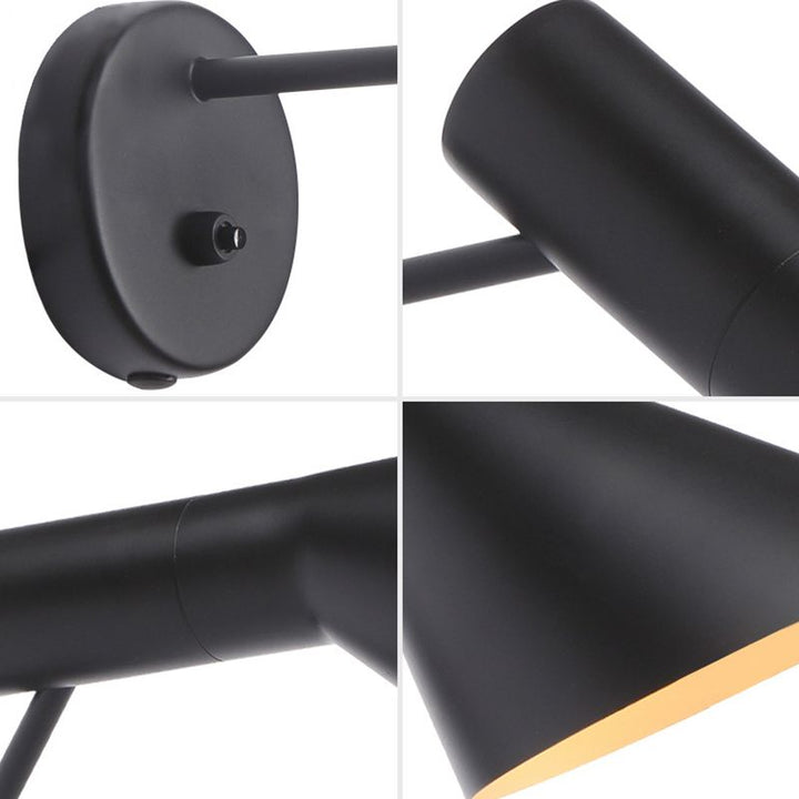 Minimalistisk Kjegleformet Vegglampe for Stuen