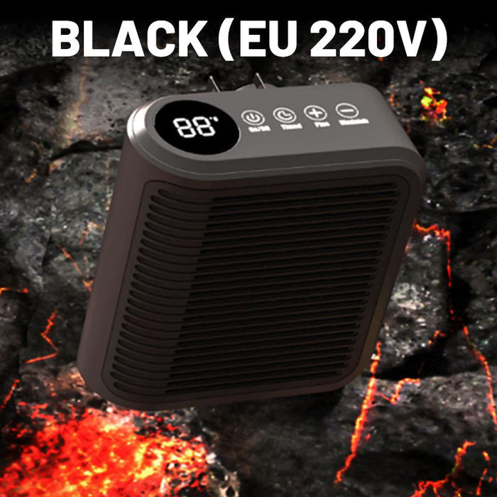 Warmteluxe 800W stikkontaktvarmer – kompakt og energieffektiv minivarmer