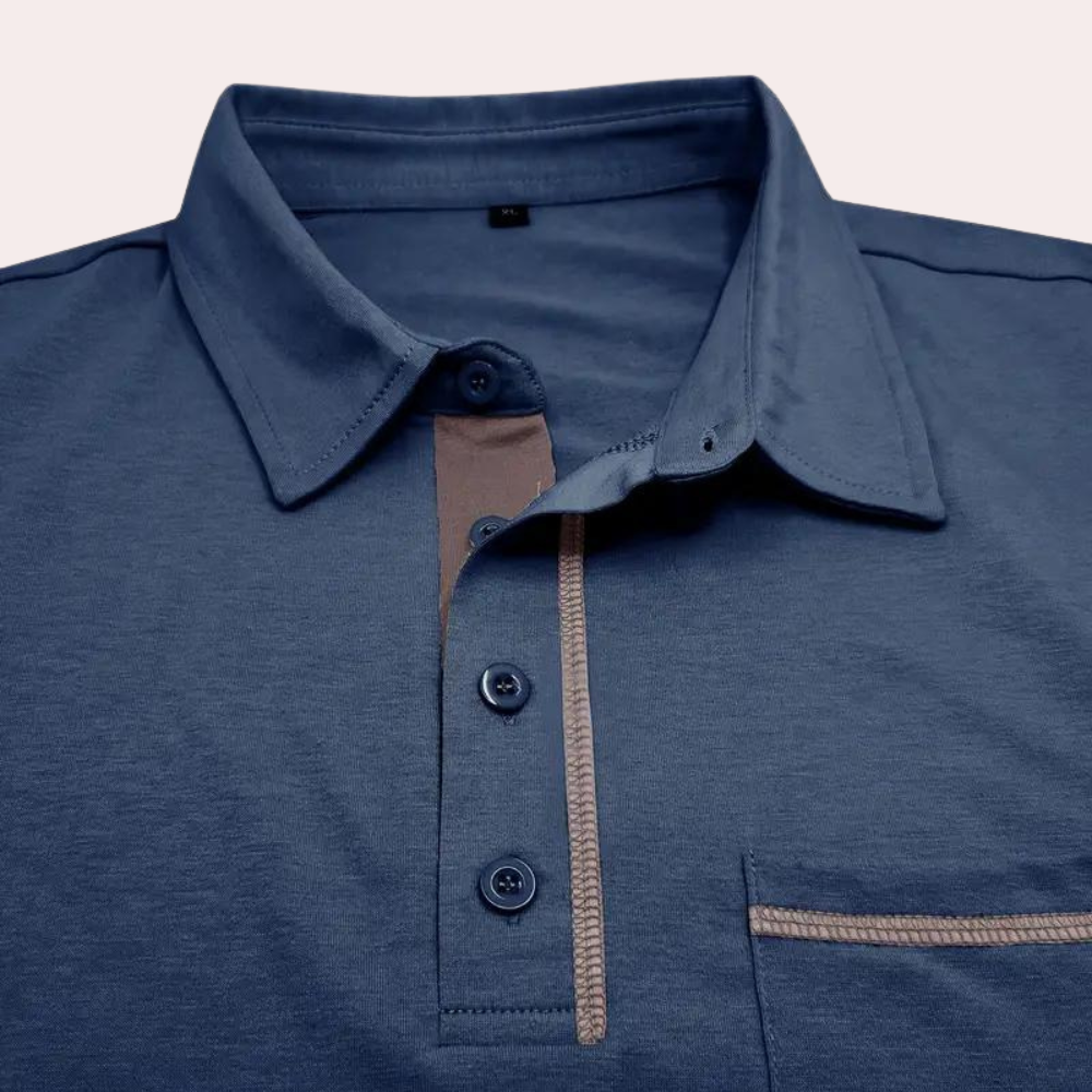 Herre Poloshirt Stilfull Design
