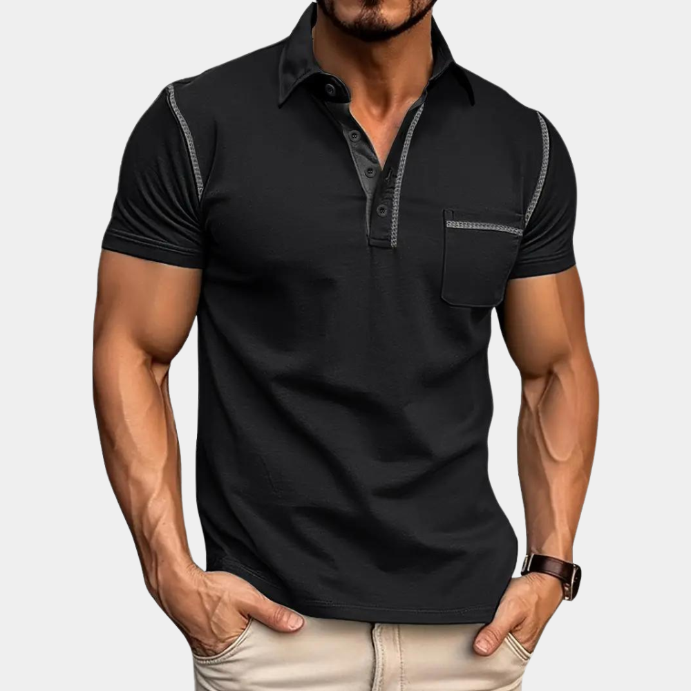 Herre Poloshirt Stilfull Design