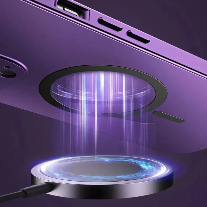 Stilrent Metall iPhone Deksel for Robust Beskyttelse