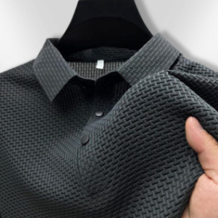 Herre Polo – Strukturert Design for Elegant Komfort