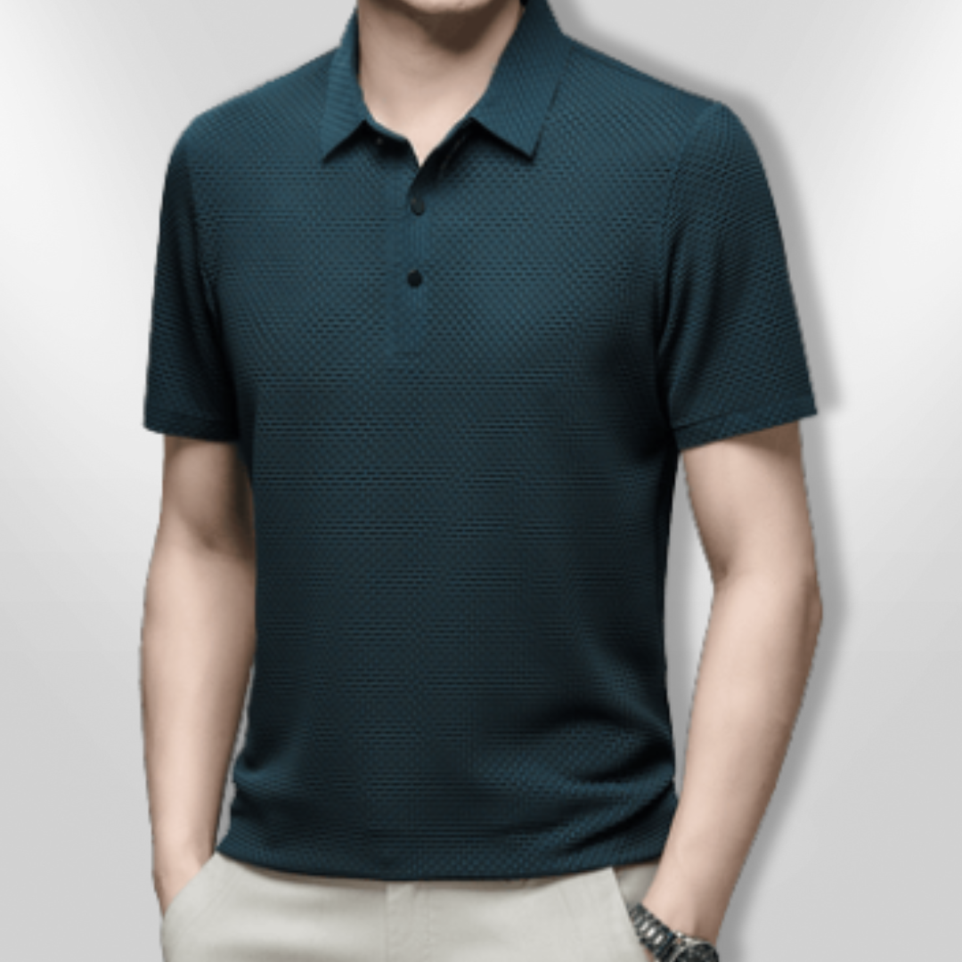 Herre Polo – Strukturert Design for Elegant Komfort