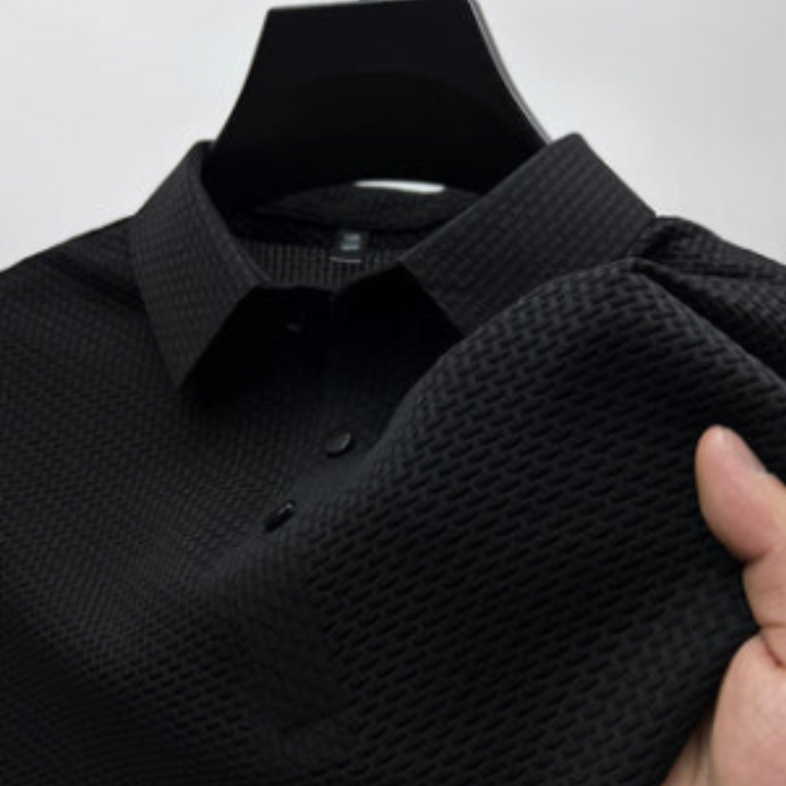 Herre Polo – Strukturert Design for Elegant Komfort