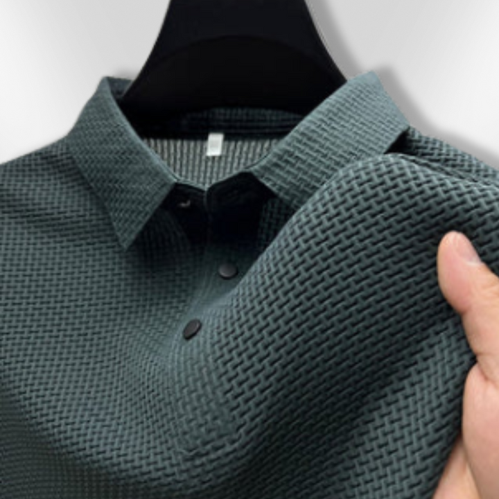 Herre Polo – Strukturert Design for Elegant Komfort