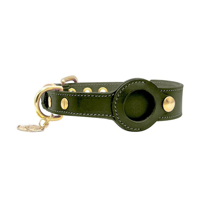 Sikkert Kjæledyrhalsbånd med AirTag Holder for Sporing