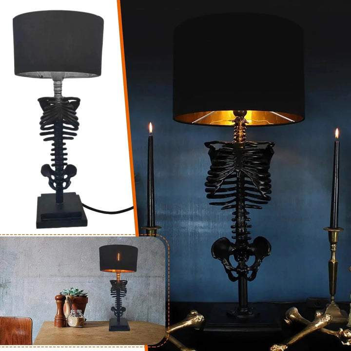 Oppladbar Gotisk Bordlampe for Stemningsfull Belysning