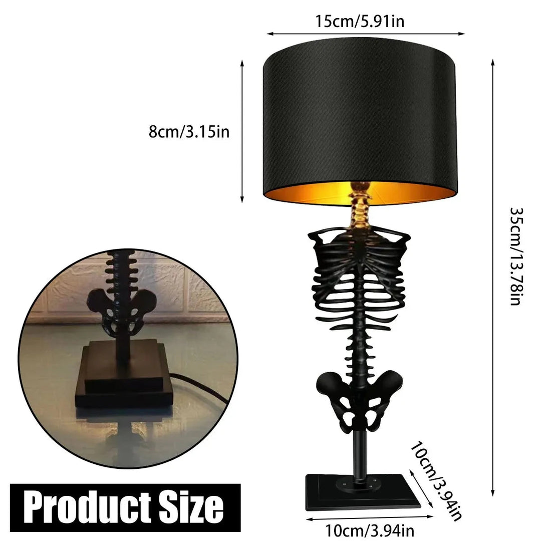Oppladbar Gotisk Bordlampe for Stemningsfull Belysning