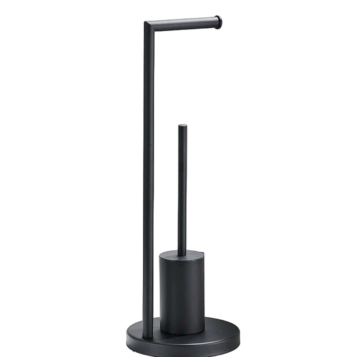 Elegant Toalettrullholder med Integrert Børste til Badet