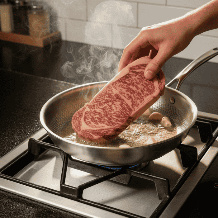 Titan Premium Stekepanne for Jevn og Effektiv Matlaging