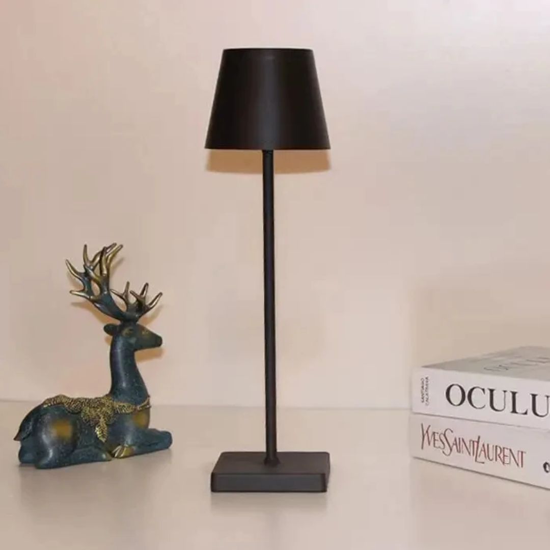 Trådløs Bordlampe med Berøringskontroll og USB-lading