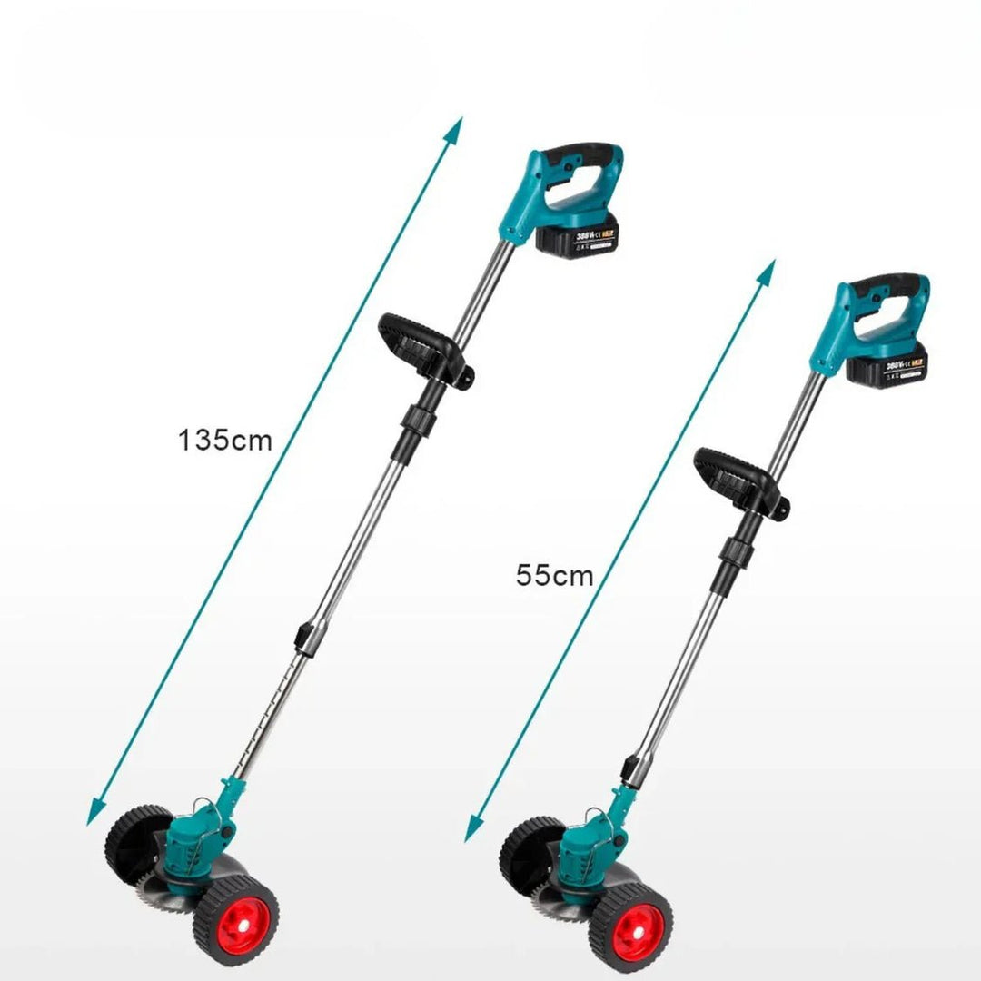 Trådløs Gressklipper 36V – Sammenleggbar med Hjul for Enkel Trim