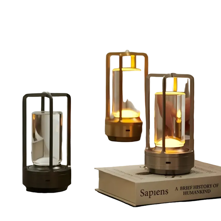 Trådløs LED Bordlampe – Skandinavisk Design for Koselig Stemning