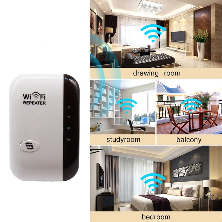 Trådløs WiFi Repeater Signalforsterker