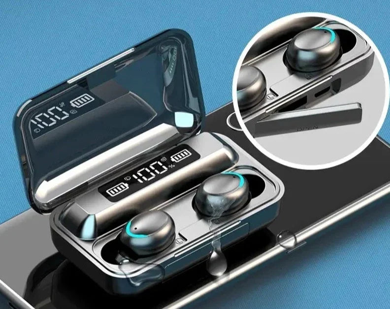 Trådløse Bluetooth-hodetelefoner med Støyreduksjon
