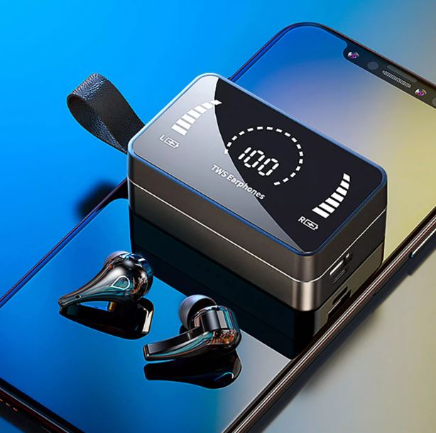 Trådløse Bluetooth Ørepropper med Støyreduksjon