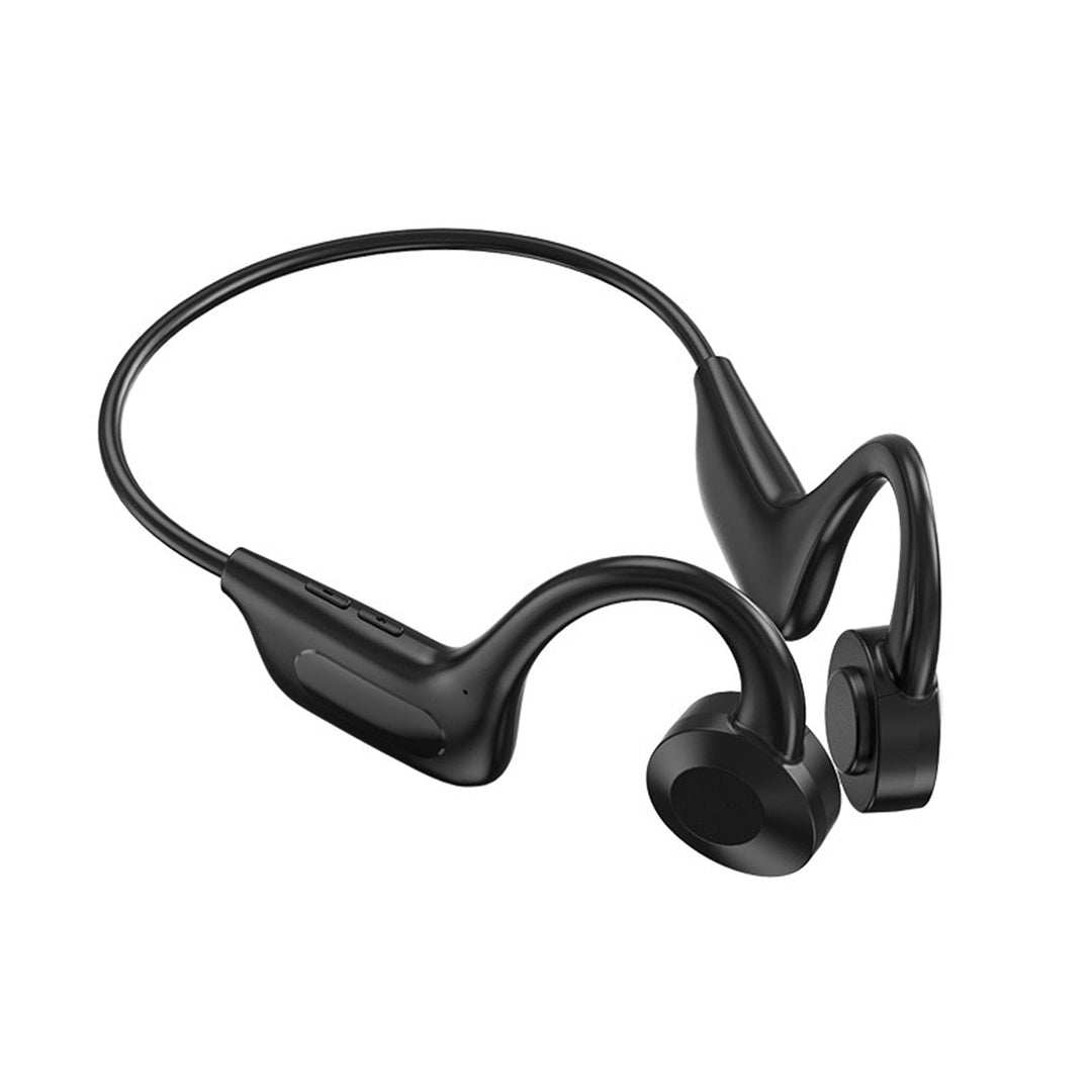 Trådløse hodetelefoner med beinledning for trening og mer