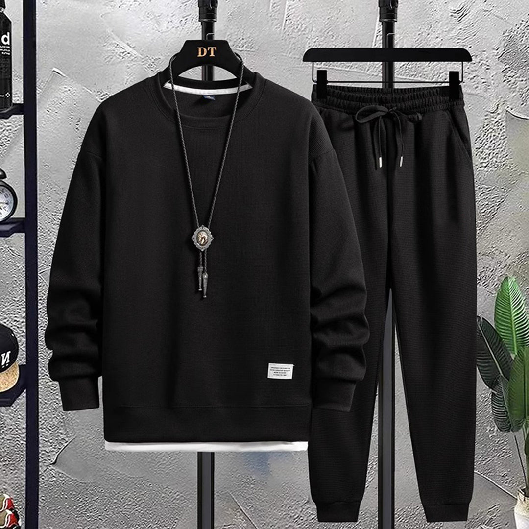 Menns Joggedress Set – Trendy Design og Komfortabel Passform