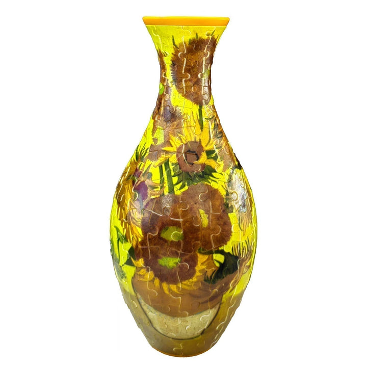 3D Puslespillvase for Hjemmet – Unik og Kreativ Blomsterdekorasjon