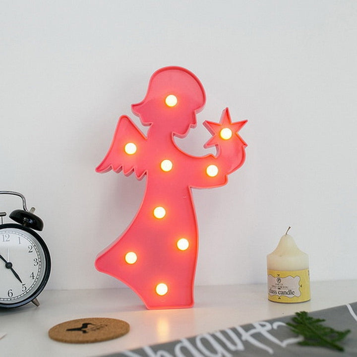Unike LED Nattlamper – Batteridrevne Dekorasjonslys for Enhver Stil