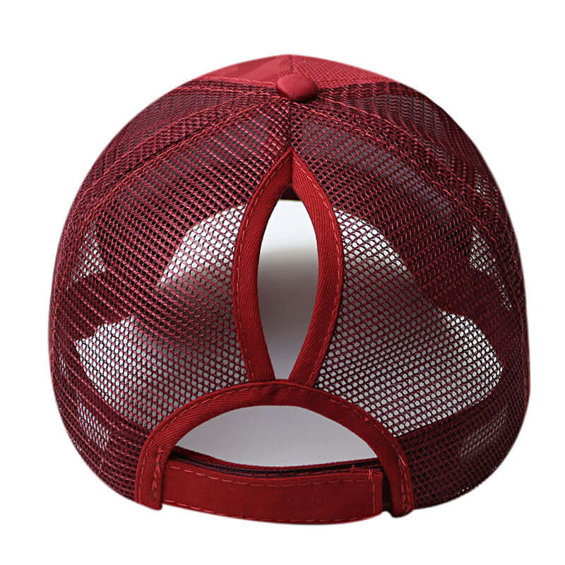 Unisex Baseballcap med Hestehaleåpning for Aktiv Hverdag