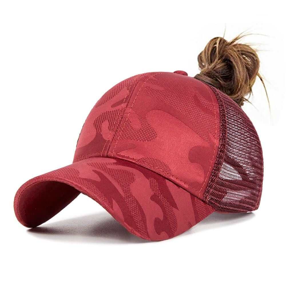 Unisex Baseballcap med Hestehaleåpning for Aktiv Hverdag