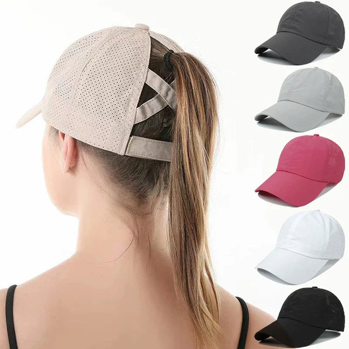 Unisex Baseballcaps med Justerbar Passform for Sport &amp; Fritid