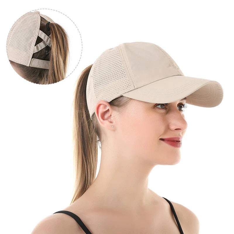 Unisex Baseballcaps med Justerbar Passform for Sport &amp; Fritid