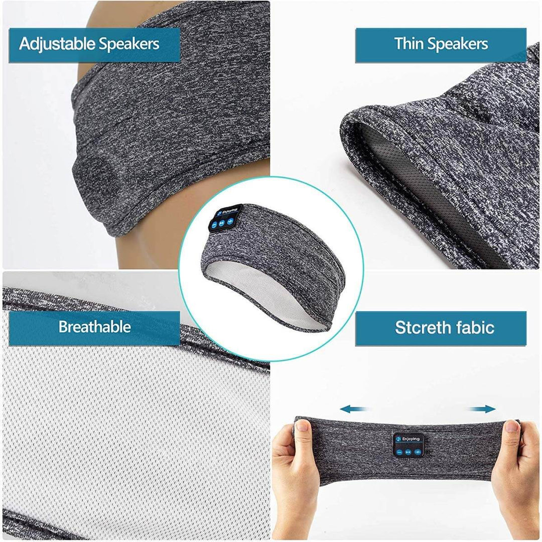 Unisex Bluetooth Pannebånd med Integrerte Hodetelefoner