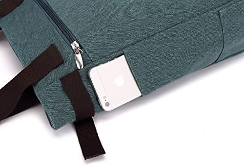 Unisex Broderi Lerretsveske med Katteprint