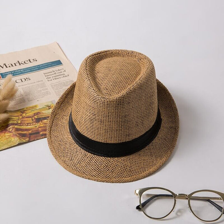 Unisex Fedora Panama Solhatt
