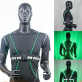 Unisex LED Refleksvest for Maksimal Synlighet og Sikkerhet i Mørket