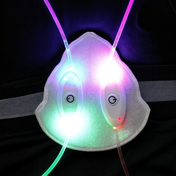 Unisex LED Refleksvest for Maksimal Synlighet og Sikkerhet i Mørket