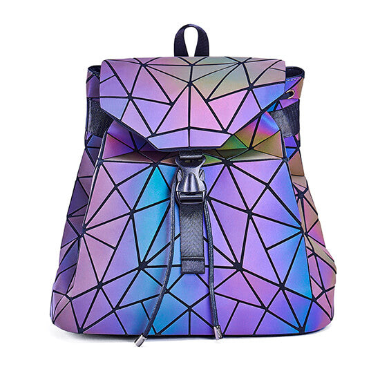 Unisex Lysende Geometrisk Ryggsekk