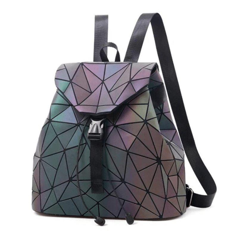 Unisex Lysende Geometrisk Ryggsekk
