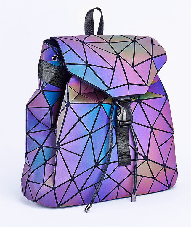 Unisex Lysende Geometrisk Ryggsekk